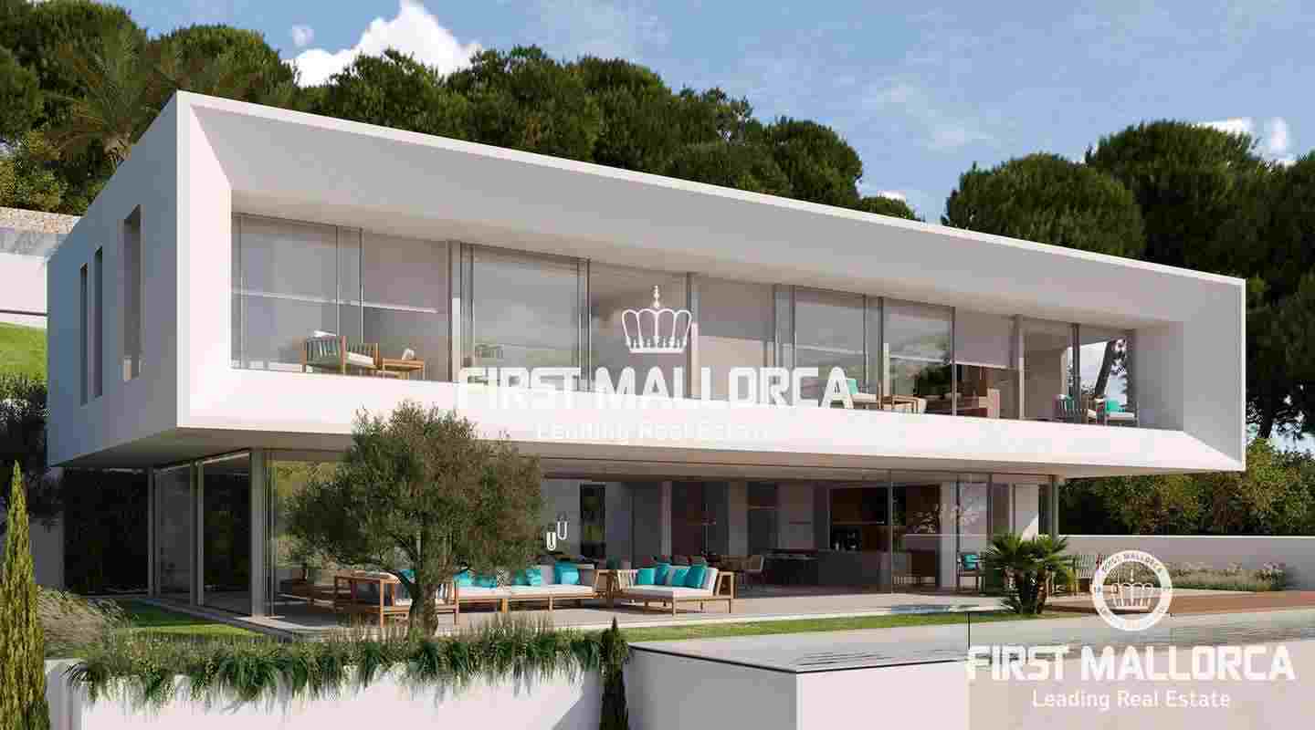 Wie Viel Kostet Eine Villa In Deutschland Luxus Villa im Bau mit privatem Hafenzugang und fantastischem Blick auf