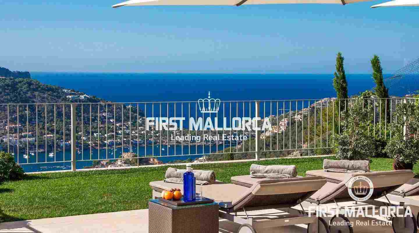 Villa excepcional con fantásticas vistas al mar y al puerto