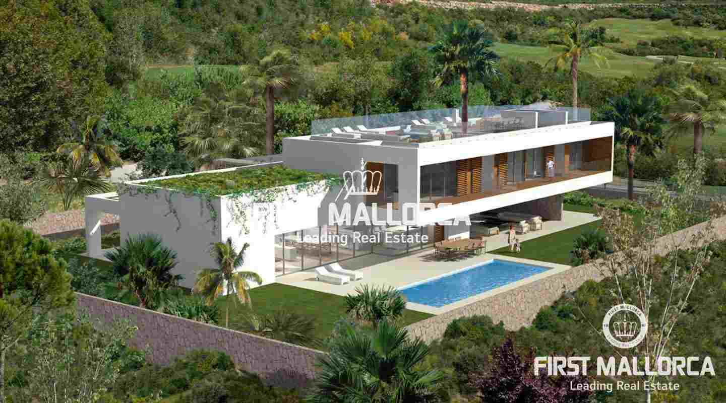 Modern sea view villa in Sol de Mallorca