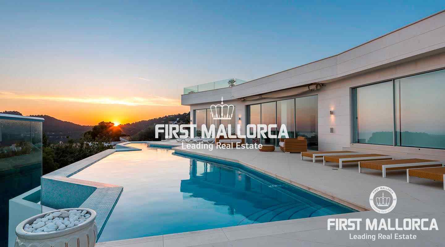 Spektakuläre Villa in Puerto de Andratx mit unbeschreiblichem Meerblick